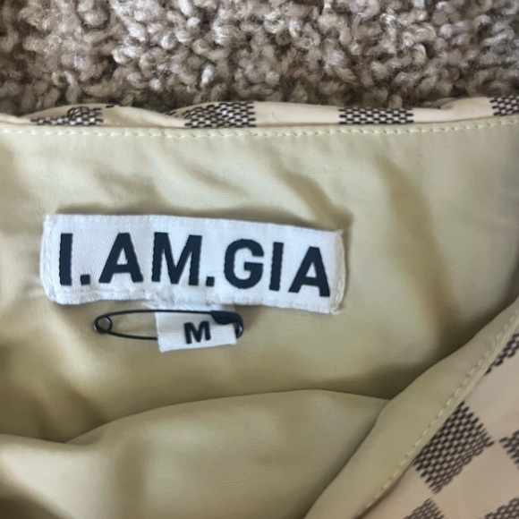 I Am GIA checkerboard bikini top NWOT - Picture 3 of 3